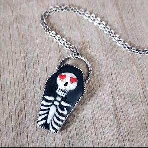 Skeleton Pendant Necklace